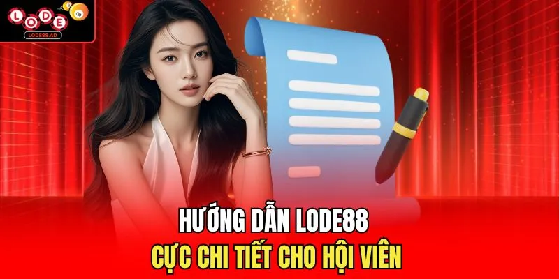 Hướng dẫn Lode88 cực chi tiết cho hội viên
