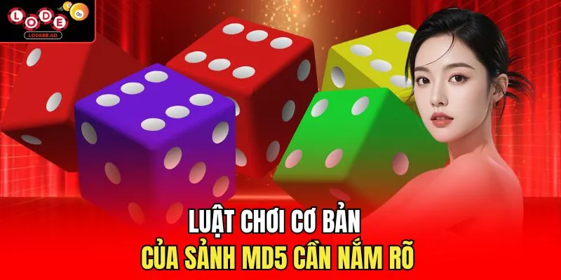 Luật chơi cơ bản của sảnh MD5 cần nắm rõ